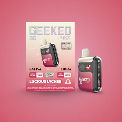 Geeked Lucious Lychee Disposable