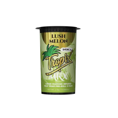 TropiX Lush Melon Infused Pre Rolls 5pk