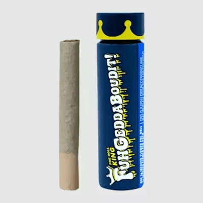 FUHGEDDABOUDIT - Blueberry Muffin Live Resin Infused Pre-Roll 1g