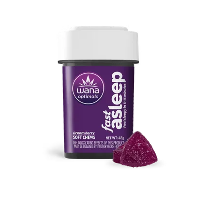 Optimals Fast Asleep Gummies 20mg