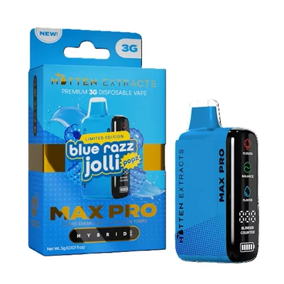 Blue Razz Jolli Popz Max Pro Disposable