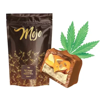 Nuggy Caramel Peanut Bites 200mg