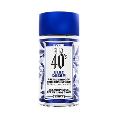 Blue Dream Infused Pre Rolls 5pk