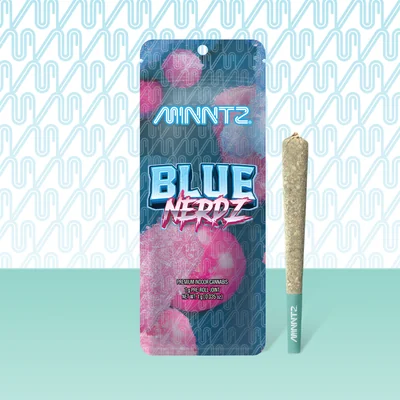 Blue Nerdz Pre Roll 1g