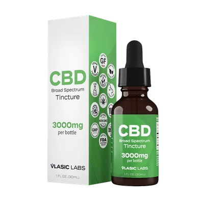 CBD Broad Spectrum Tincture 3000mg
