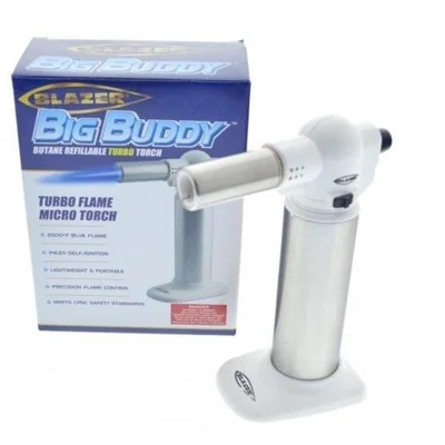 Big Buddy Turbo Torch White/Silver