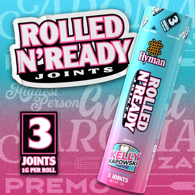 Hyman - Kelly Kapowski Rolled N' Ready Pre-Rolls 3g 3pk