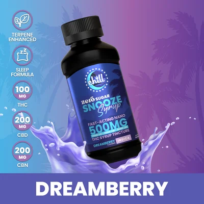 Zero Sugar Snooze Dreamberry Syrup 100mg