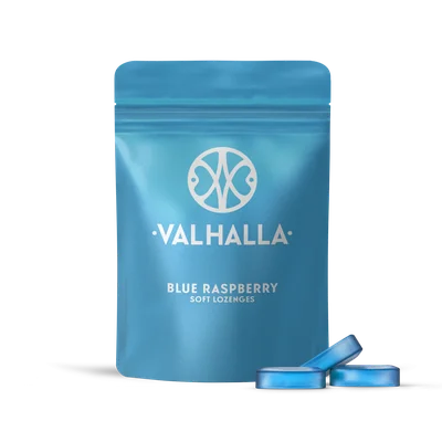 Blue Raspberry Soft Lozenges 100mg