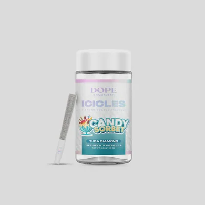 Icicles Candy Sorbet Diamond Infused Pre Rolls 3.5g 5pk