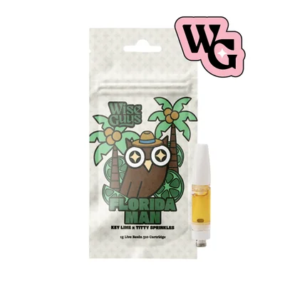 Florida Man Live Resin Cartridge 1g
