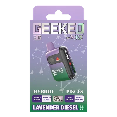 Geeked Lavender Diesel Disposable