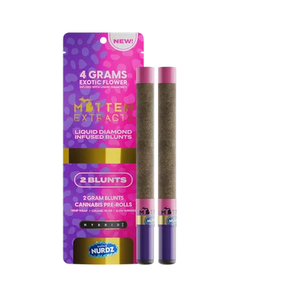 Super Nurdz Infused Blunts 4g 2pk