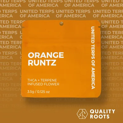 Orange Runtz Infused Flower