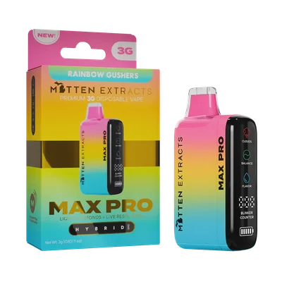 Rainbow Gushers Max Pro Disposable