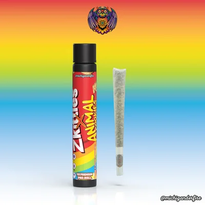 Shop Michigander Fire - Zkittlez x Animal Cookies Pre-Roll 1g