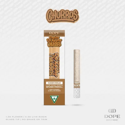 Churros Dulce De Leche Hash Hole