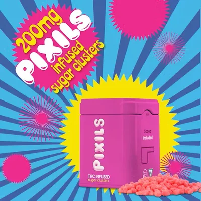 Strawberry Sugar Clusters 200mg