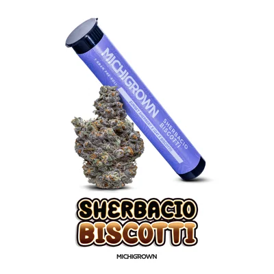Sherbacio x Biscotti Pre roll