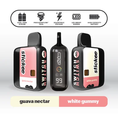 White Gummy X Guava Nectar Live Resin Disposable