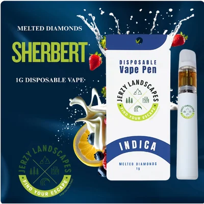 Sherbert Melted Diamonds Disposable