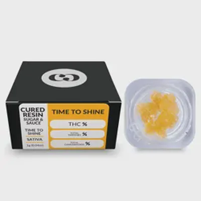 Pine Cheese Cured Resin Sugar & Sauce