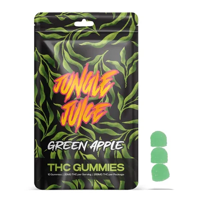 Green Apple Gummies 200mg