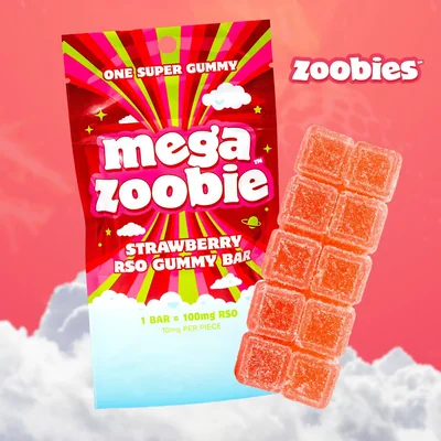 Strawberry RSO Mega 100mg