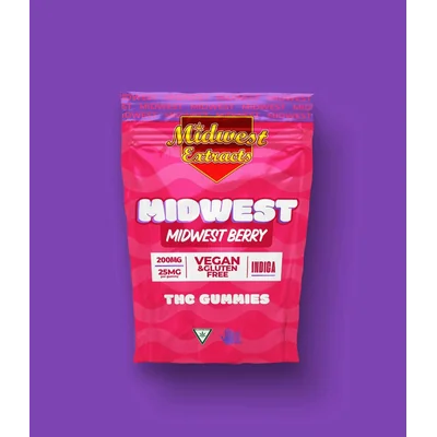 Midwest Berry Gummies 8pk 200mg