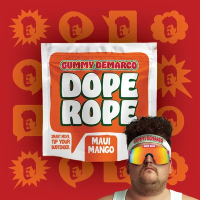 Maui Mango Gummy Rope 200mg
