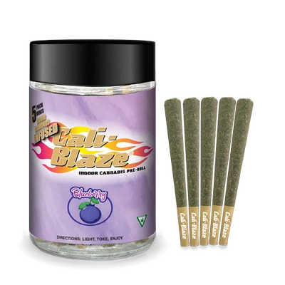 Blueberry Infused Pre Rolls 5pk