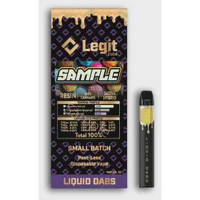 Bomb Sauce Live Resin Disposable