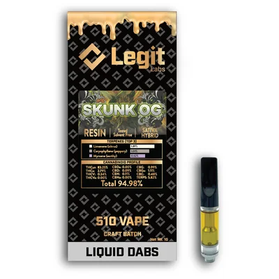Skunk OG Resin Cartridge