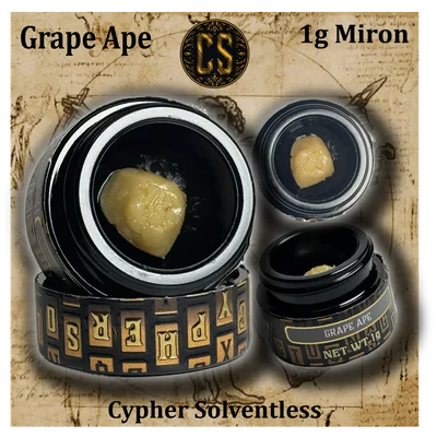 x Cypher Grape Ape Rosin