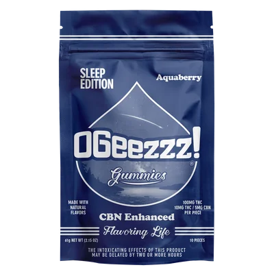 Sleep Edition Aquaberry 2:1 THC:CBN Gummies 100mg