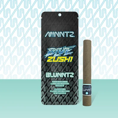 Blue Zushi Hash Rosin Infused Blunntz 2g