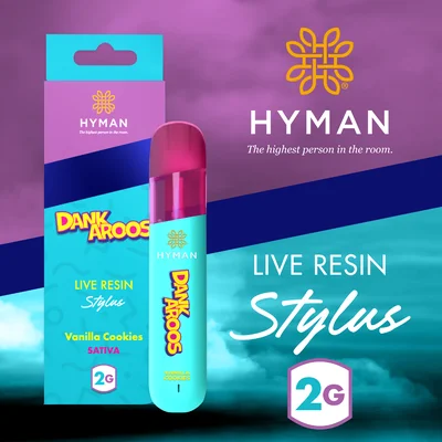 Dankaroos Vanilla Cookies Stylus Live Resin Disposable