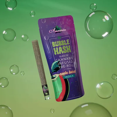 Apple Burst Bubble Hash Infused Pre Roll