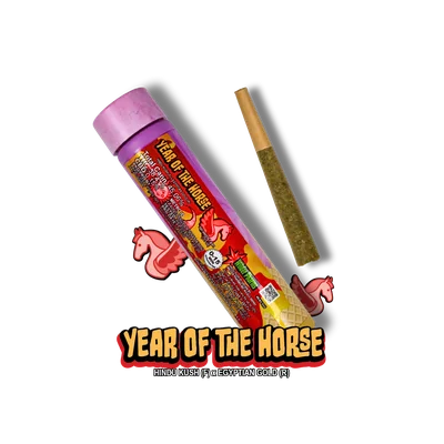 Year of the Horse Rosin Infused Pre Roll 1g