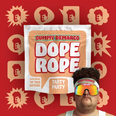 Tarty Party Gummy Rope 200mg