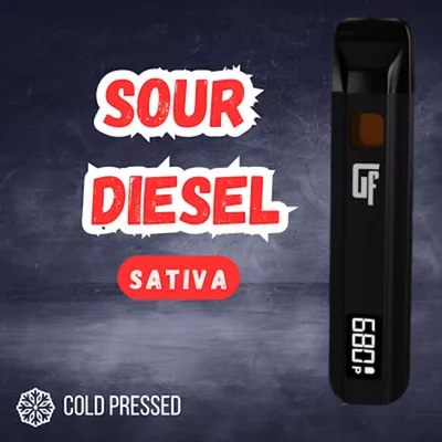 Sour Diesel Cold Pressed Live Rosin Terpene Disposable