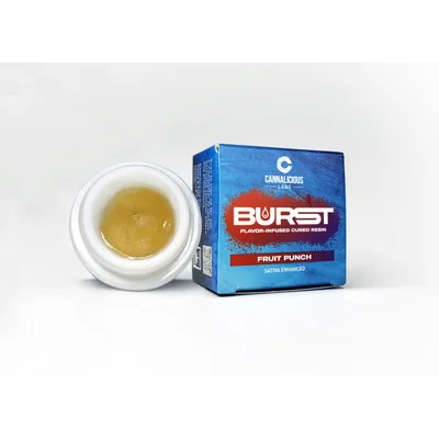 Burst Fruit Punch Flavor Infused Cured Resin