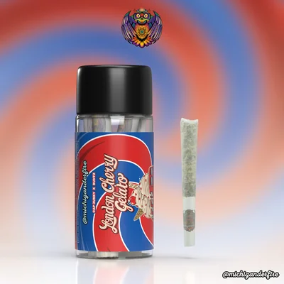 London Cherry Gelato Pre Rolls 5pk 2.5g