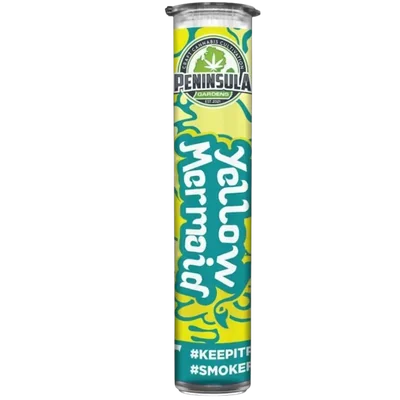Yellow Mermaid Hand Roll