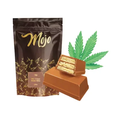 Crispy Chocolate Wafer Bars 200mg