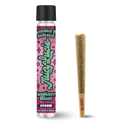 Raspberry Blast Infused Pre Roll