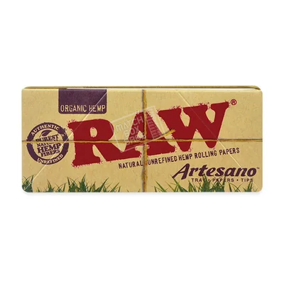 Organic Hemp Connoisseur King Size Slim + Tips