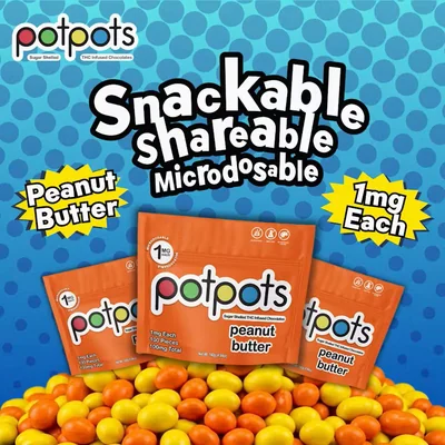 Candy Coated Peanut Butter Chocolate 100mg