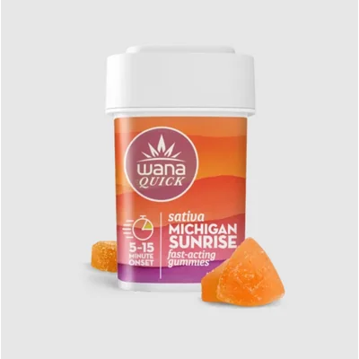 Wana Quick - Michigan Sunrise Gummies 200mg