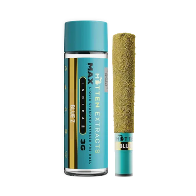 Blue Z MAX Liquid Diamond Infused Pre Roll